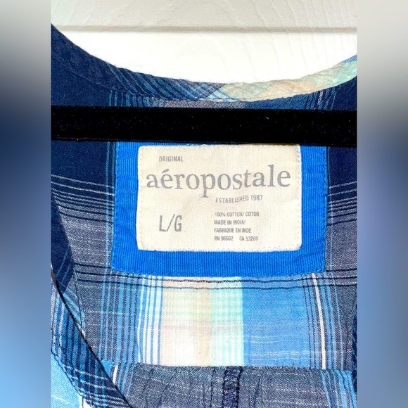 Aeropostale Tank top (plaid design) - Picture 2 of 2